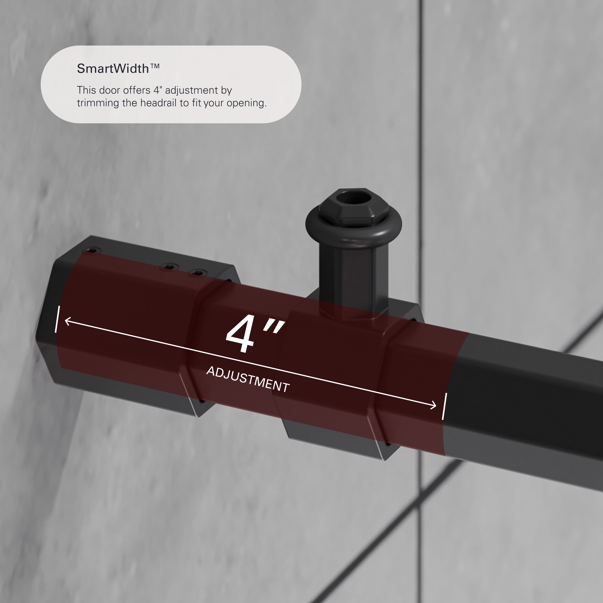 Diamond Frameless Sliding Shower Door