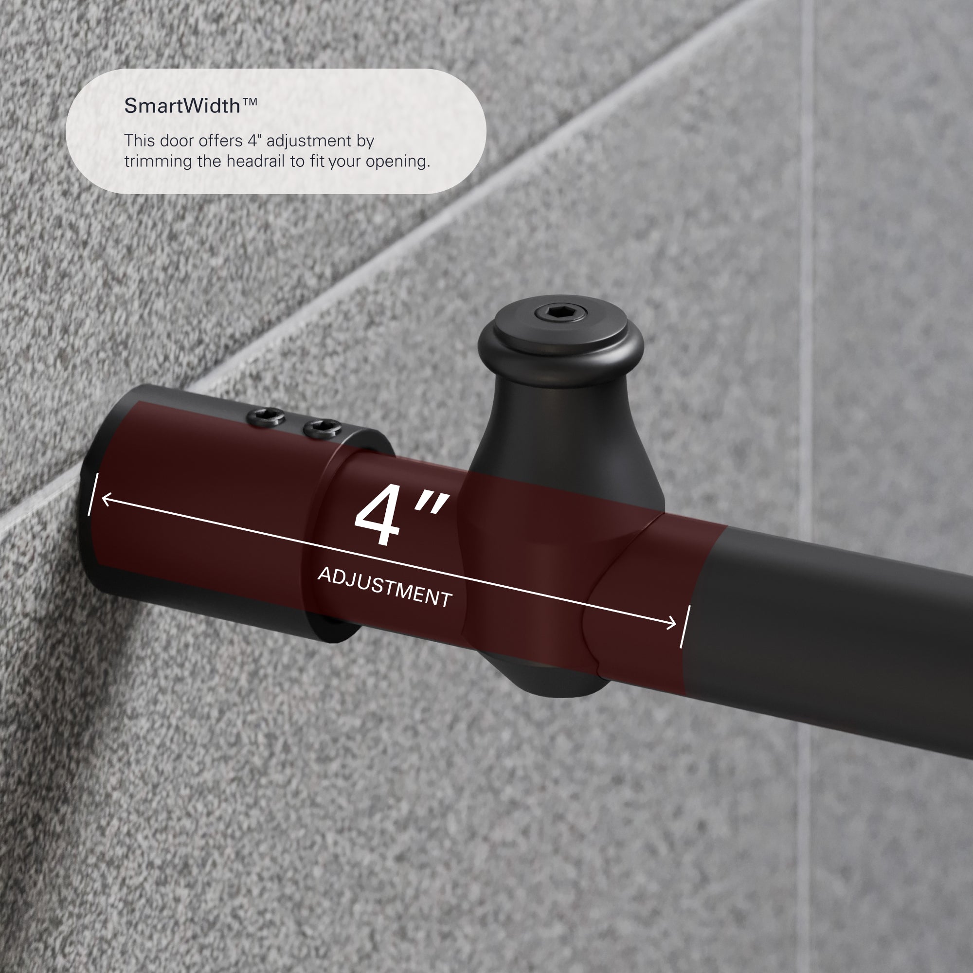 Hugo Frameless Sliding Bathtub Door