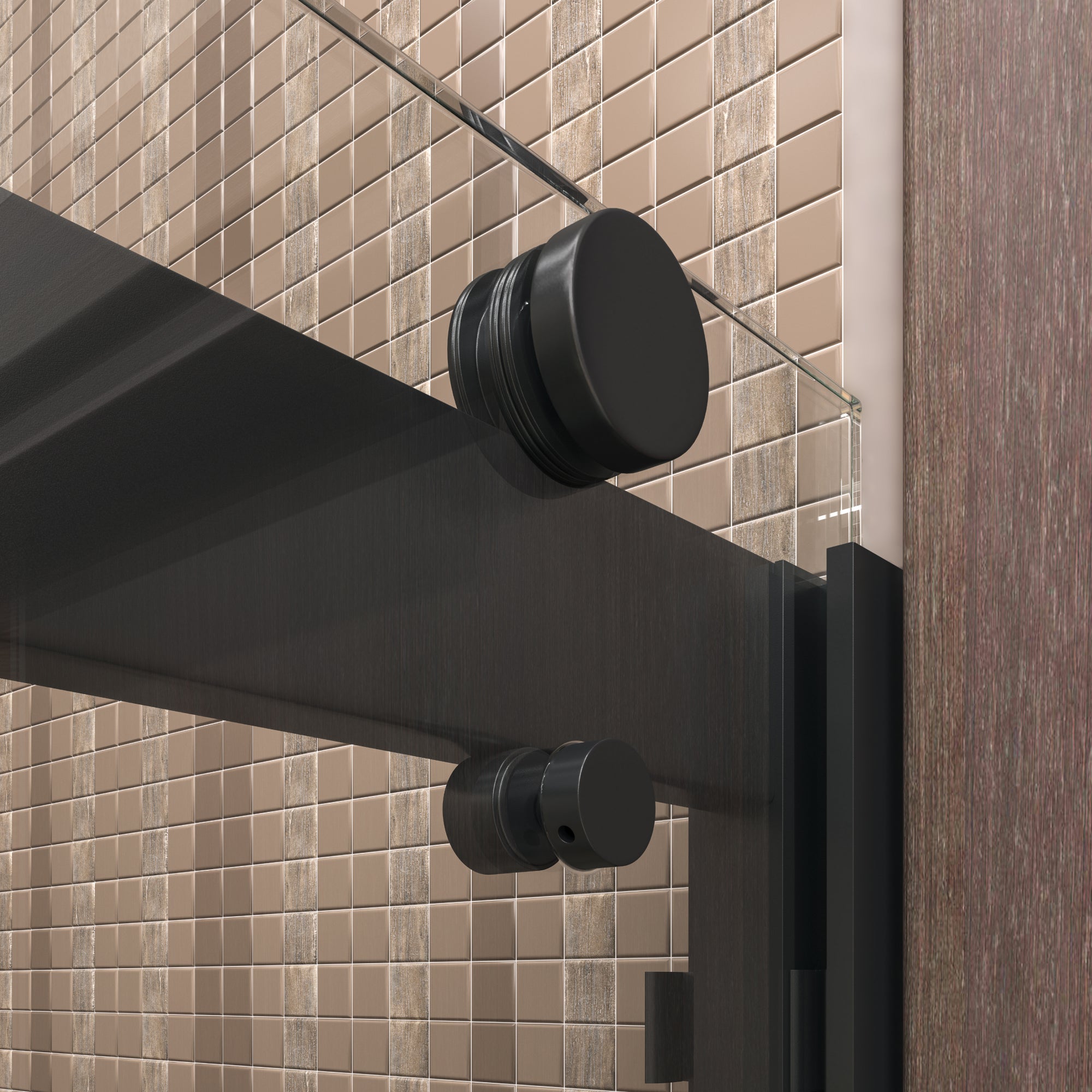 Mara Frameless Bypass Sliding Bathtub Door