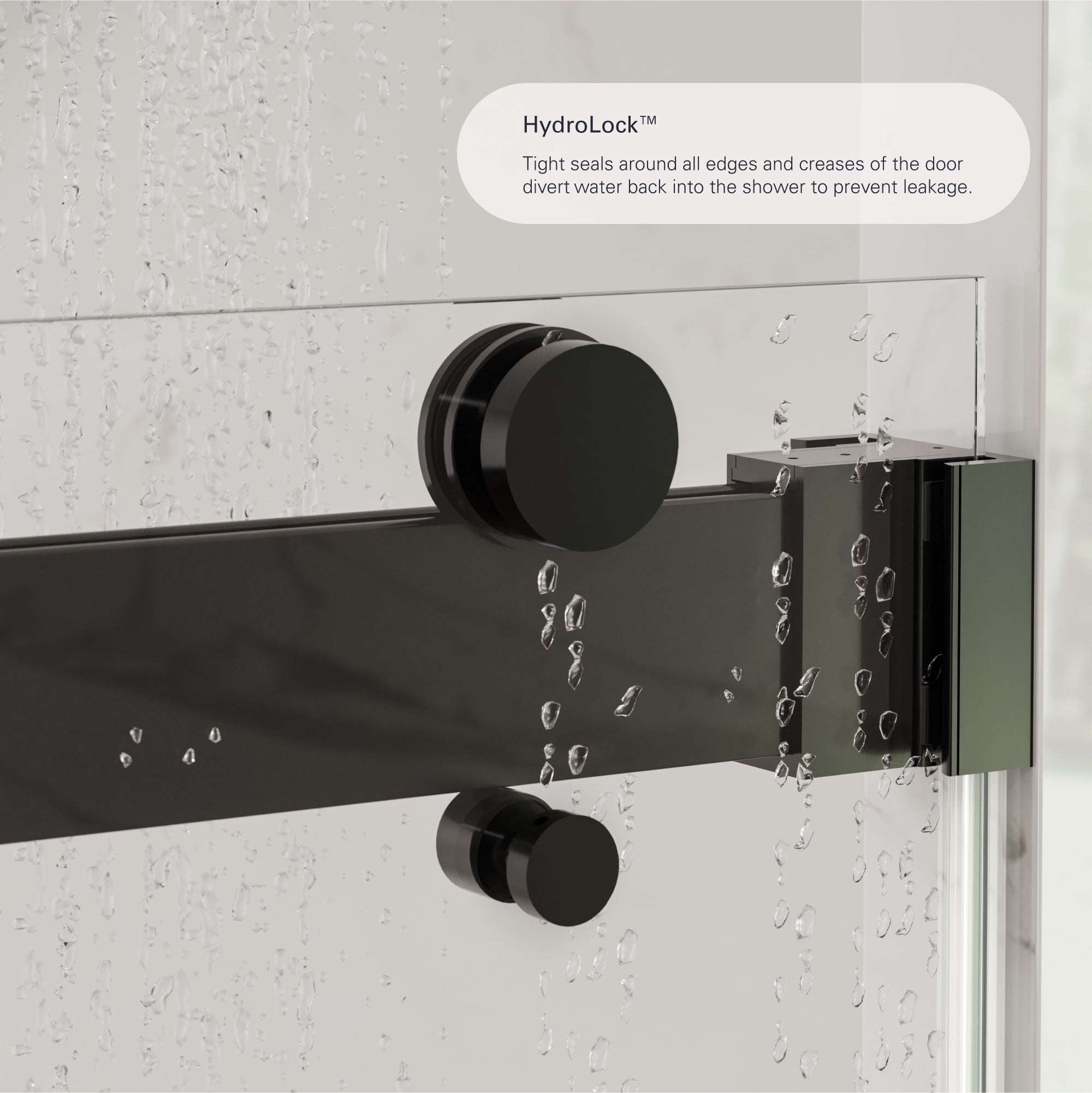 Verona Air Frameless Bypass Sliding Shower Door