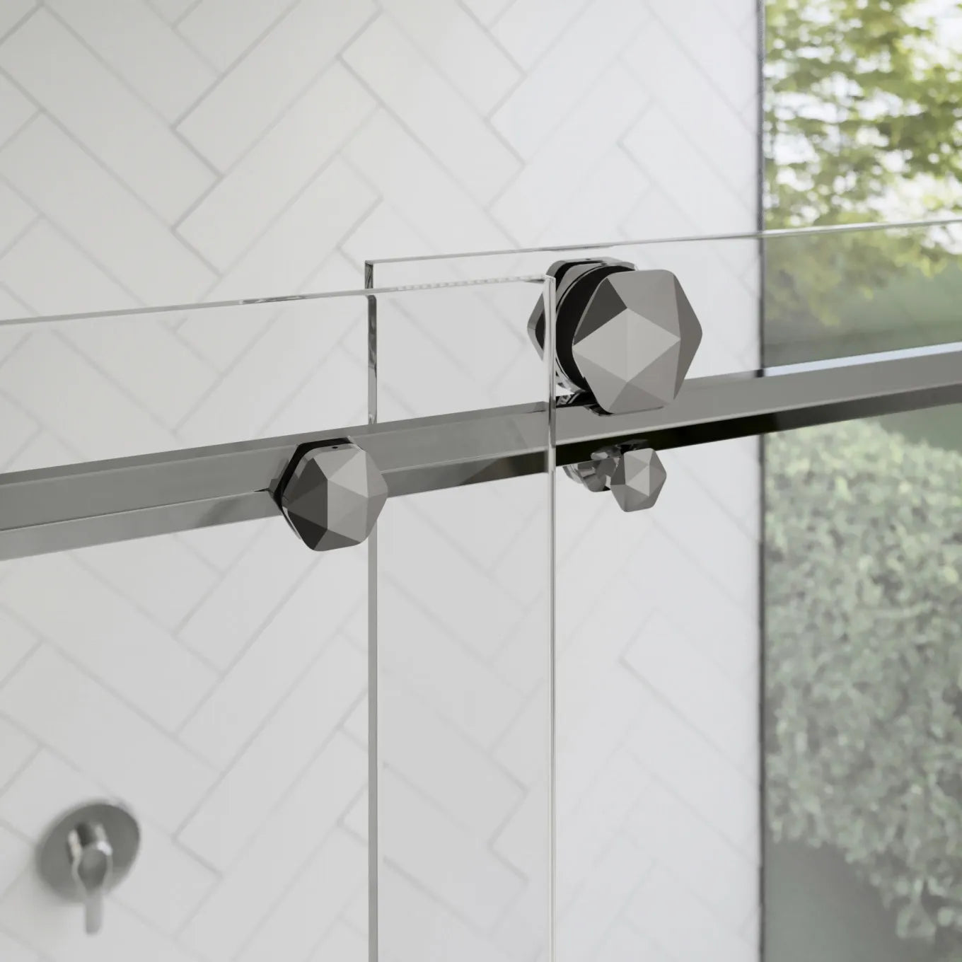 Diamond Frameless Sliding Bathtub Door