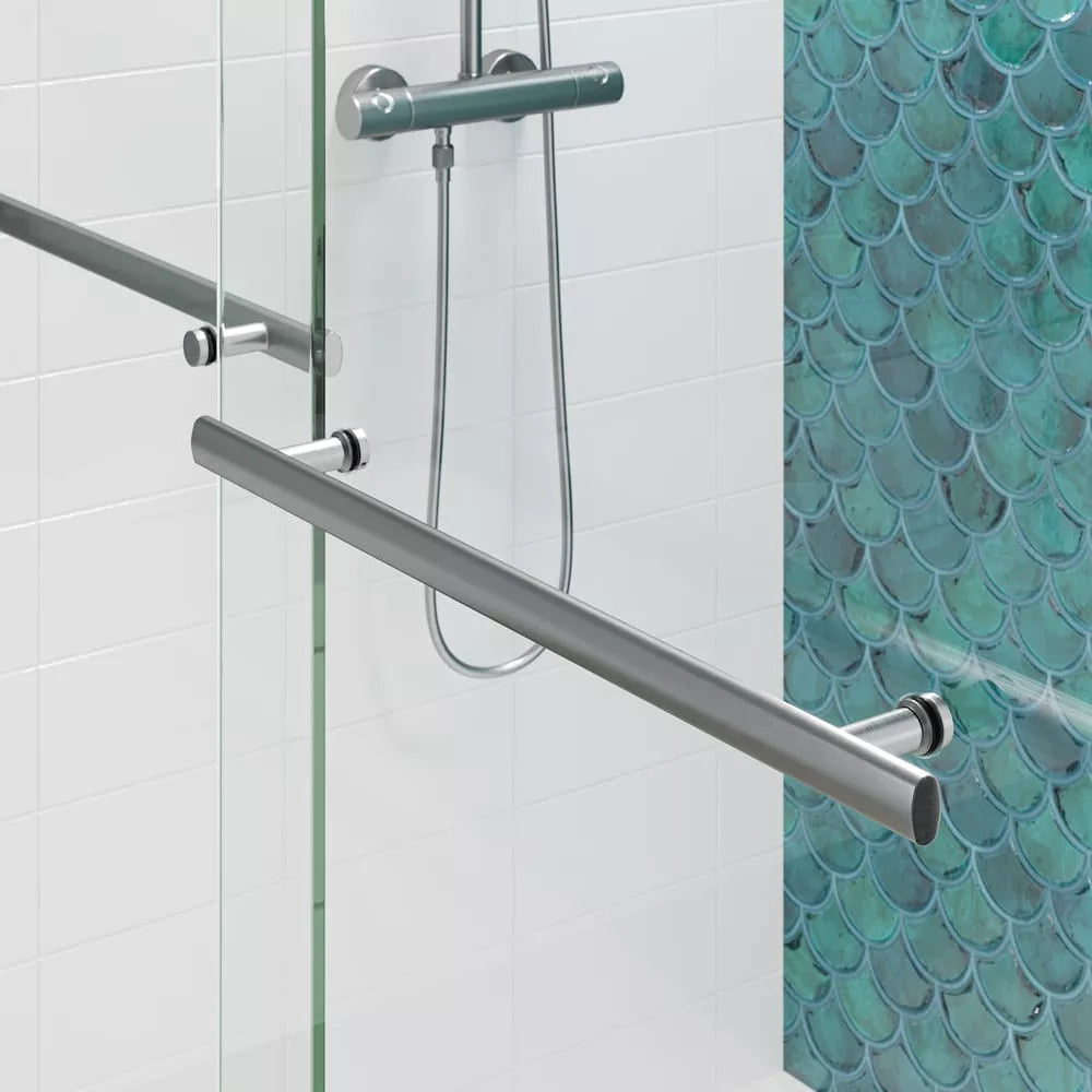 Mara Frameless Bypass Sliding Bathtub Door