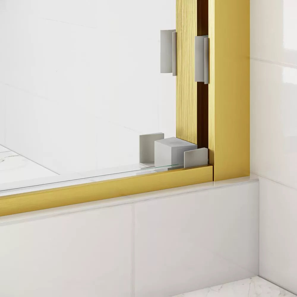 Mara Frameless Bypass Sliding Bathtub Door