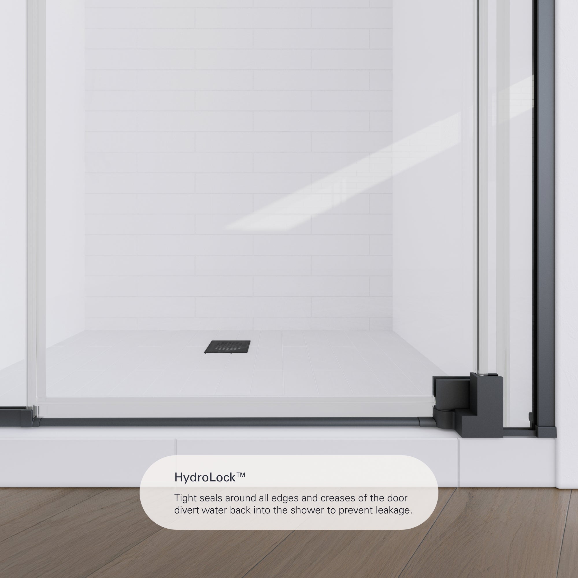 Flex X Duo Frameless Pivot Shower Door