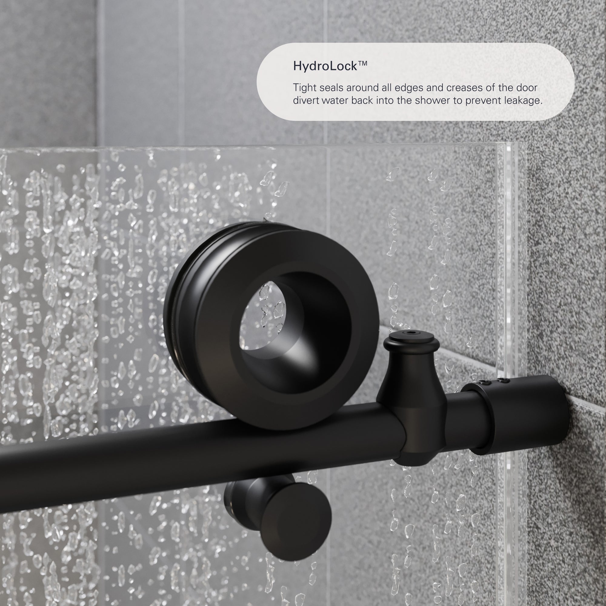 Hugo Frameless Sliding Shower Door